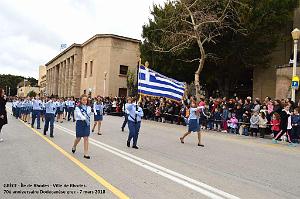 220- Rhodes- Defile Dodecanese grec